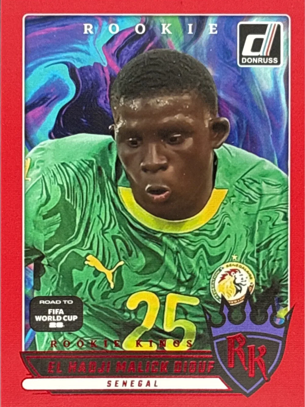 Panini Donruss Rookie Kings World Cup Soccer Trading Card